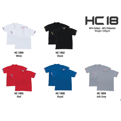 HC18 Two Tone Honeycomb Polo Shirt 2
