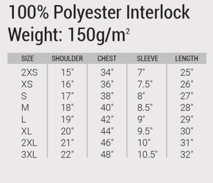 QD56 100% Polyester Interlock Roundneck 3