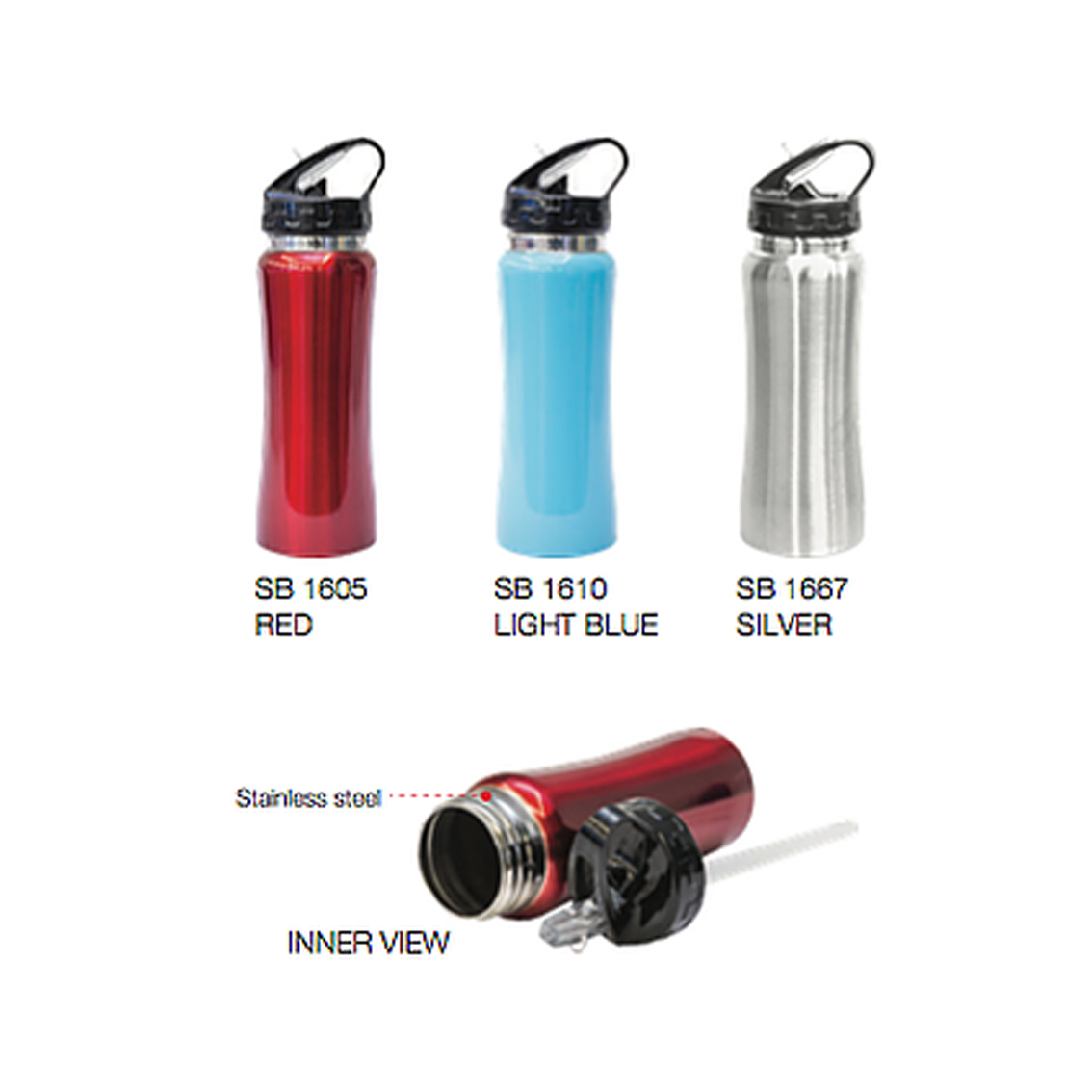 SB16 Stainless Steel, 600 ml 2