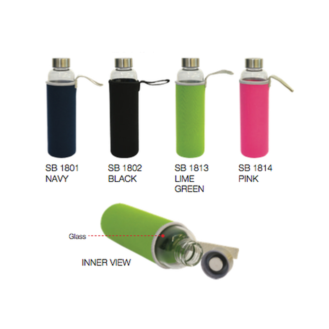 SB18 Glass, 800 ml 2